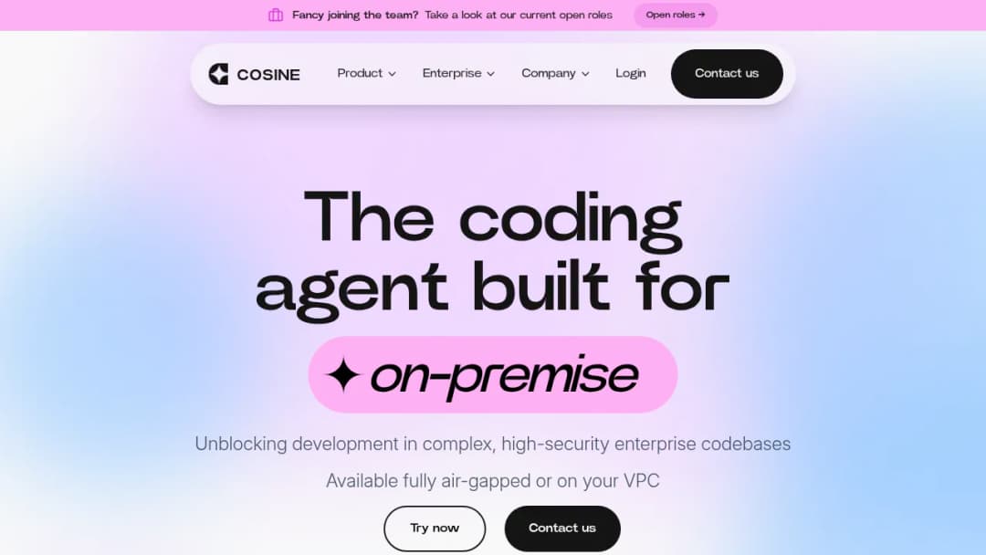 Cosine screenshot
