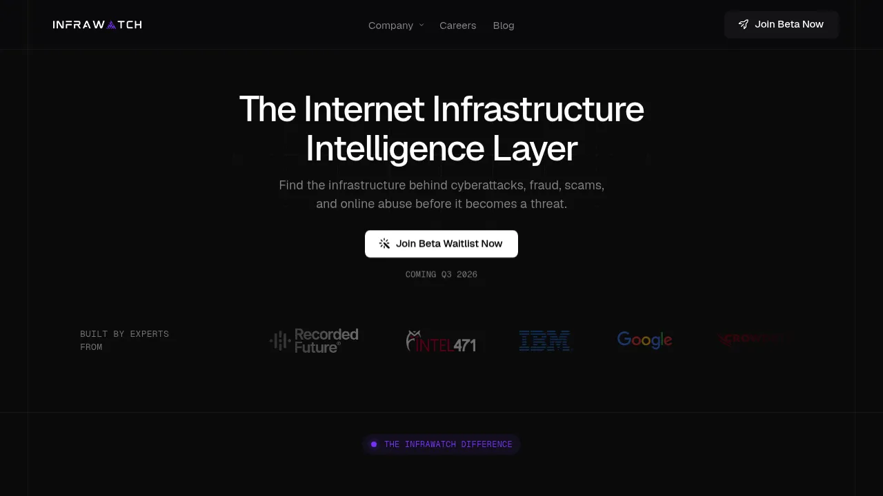 Infrawatch screenshot