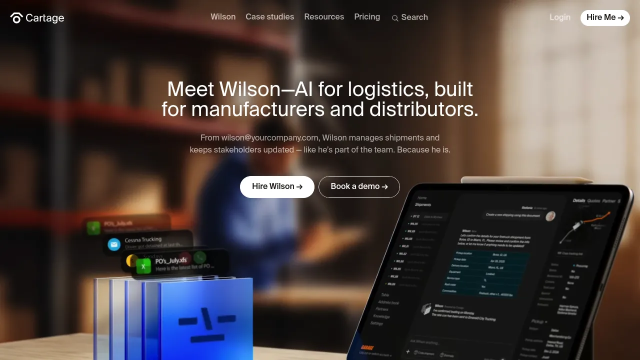 Cartage screenshot