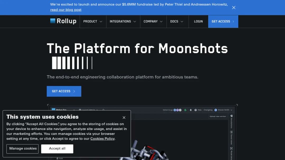 Rollup screenshot