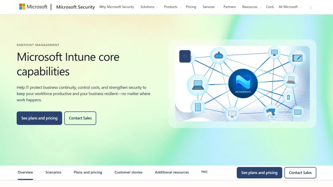 Microsoft Intune screenshot