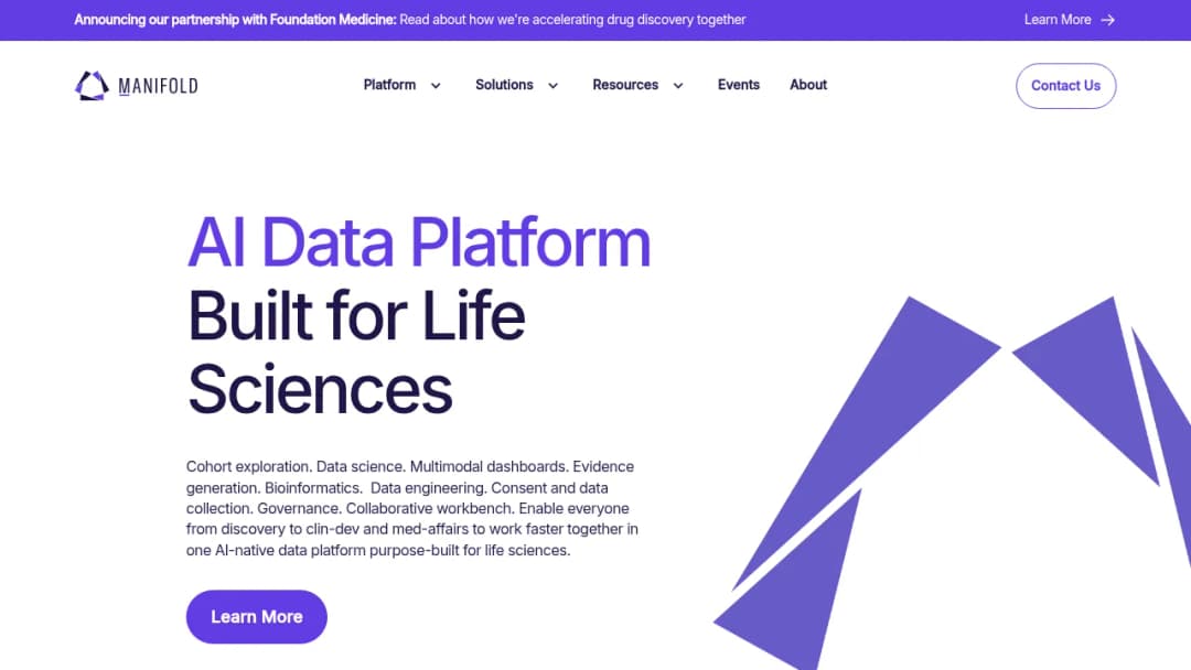 Manifold screenshot