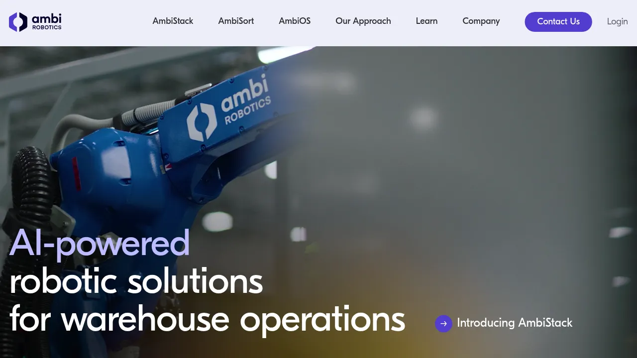 Ambi Robotics screenshot