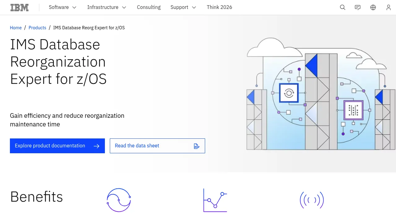 IBM Ims Database Reorg Expert Zos screenshot
