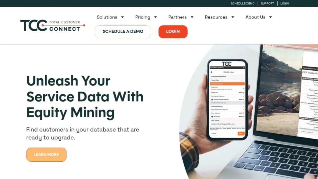 Total Customer Connect screenshot