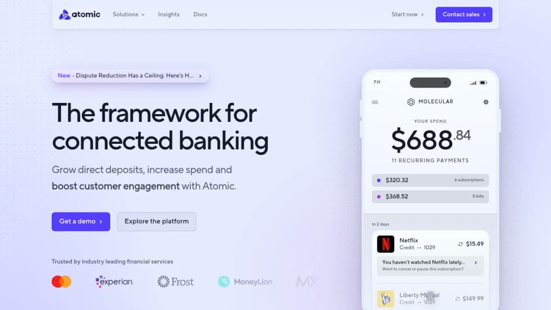 Atomic screenshot
