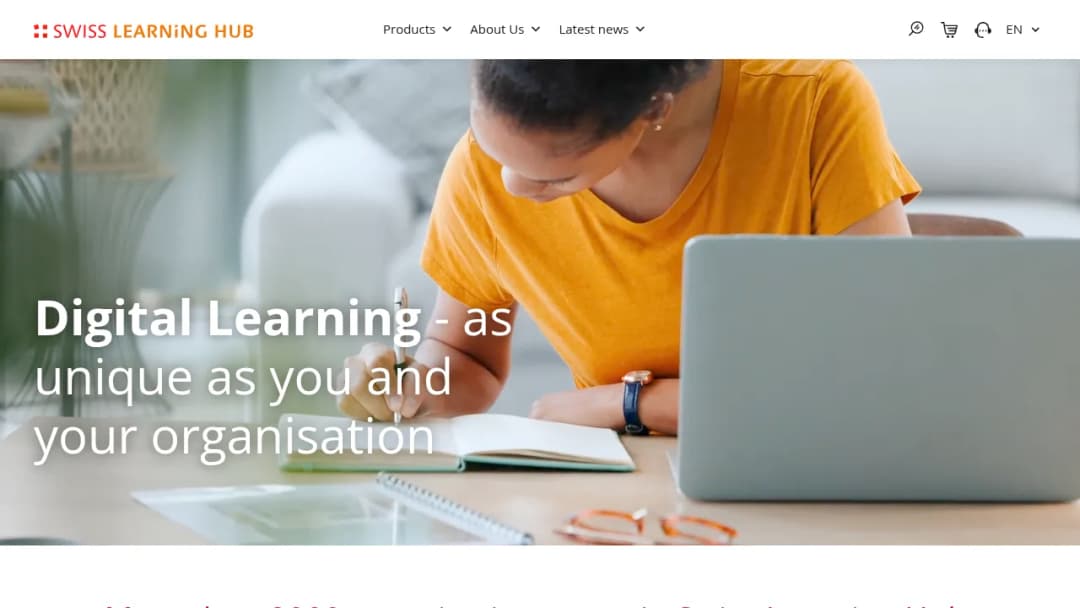 Swiss Learning Hub screenshot