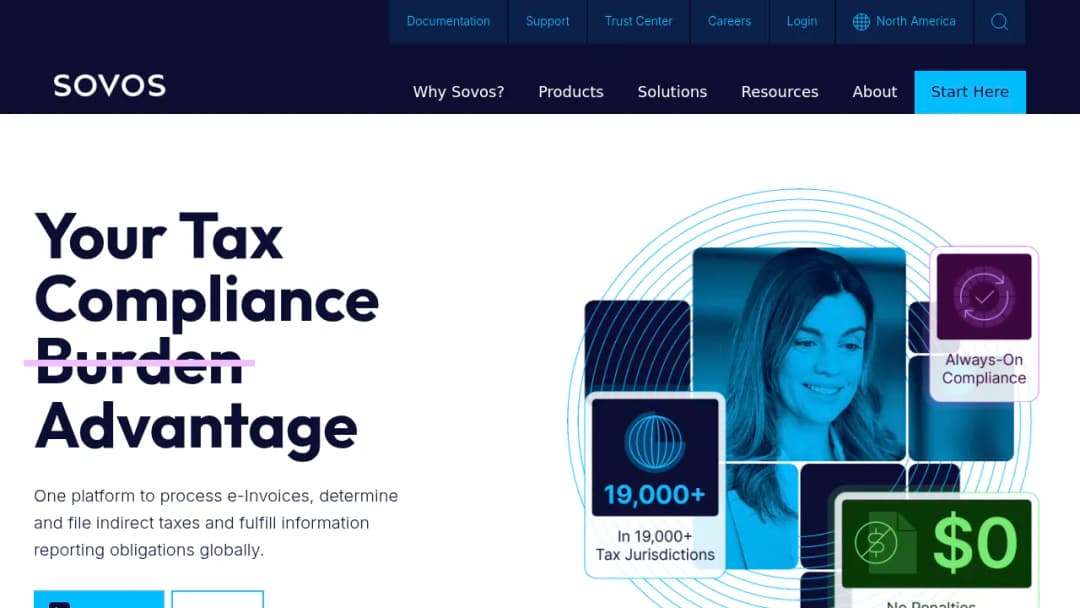 Sovos screenshot