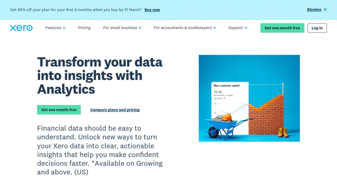 Xero Analytics powered By Syft screenshot