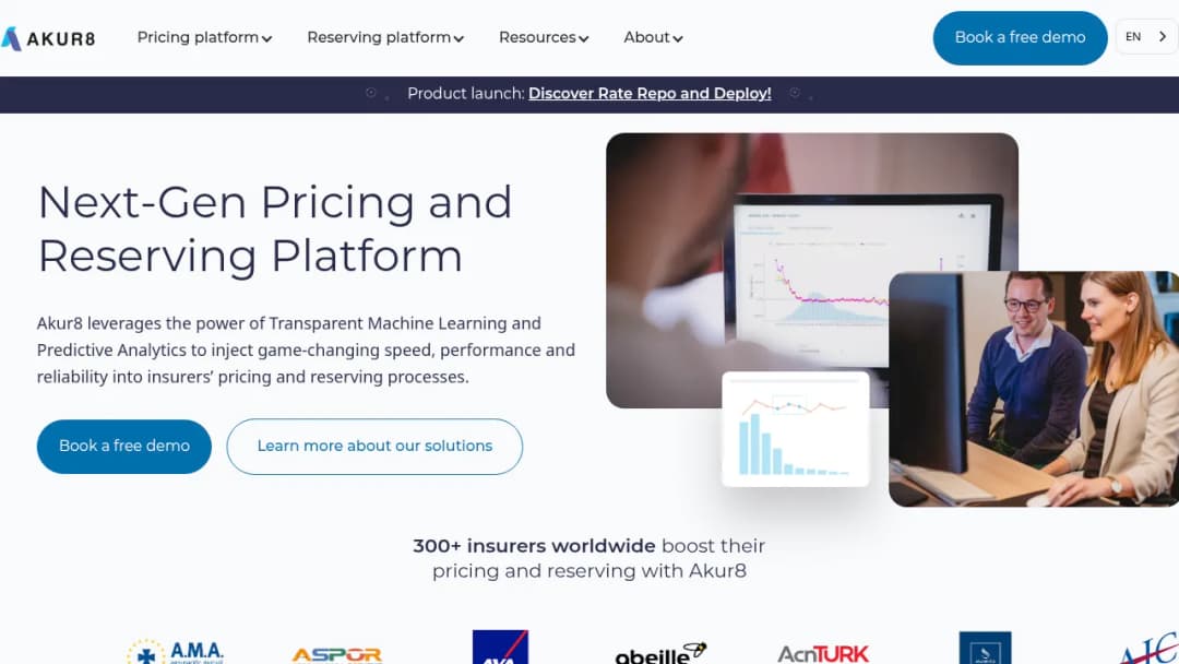 Akur8 screenshot