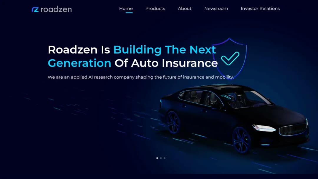 Roadzen screenshot