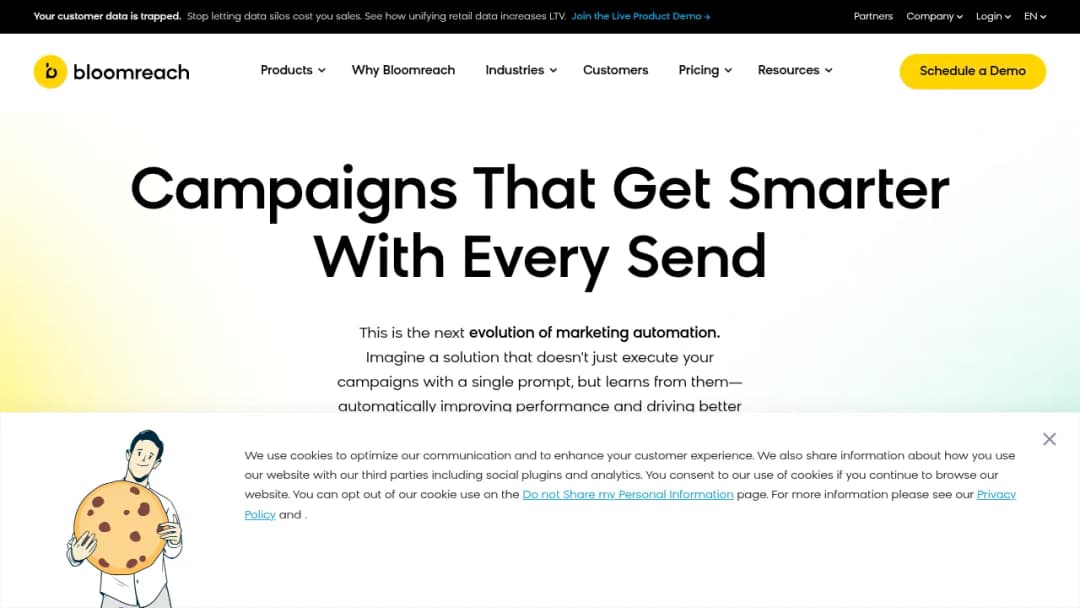 Bloomreach screenshot