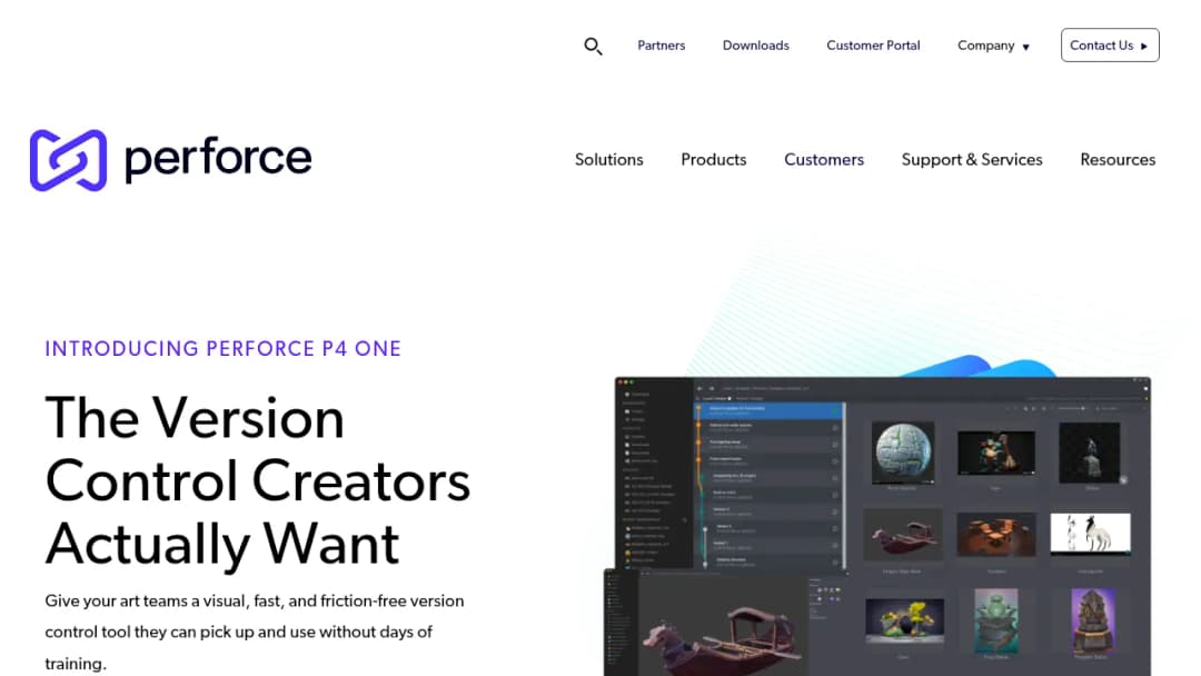 Perforce P4 One screenshot