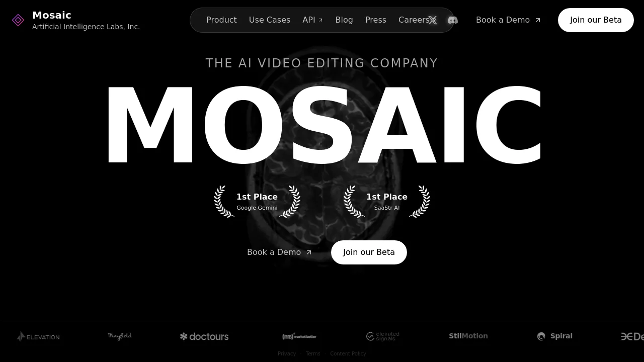 Mosaic screenshot