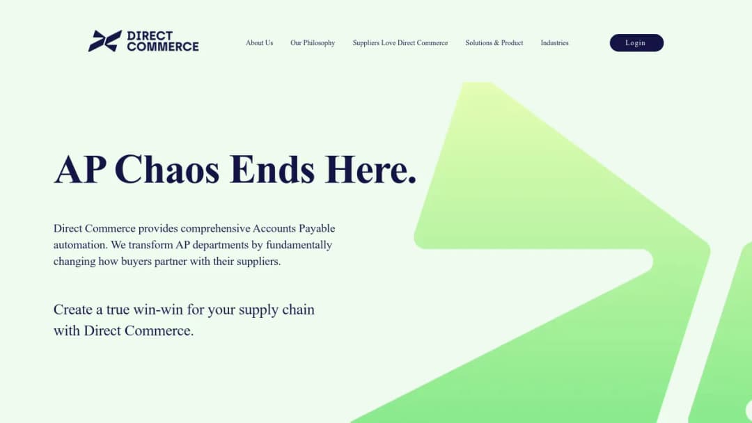 Direct Commerce screenshot