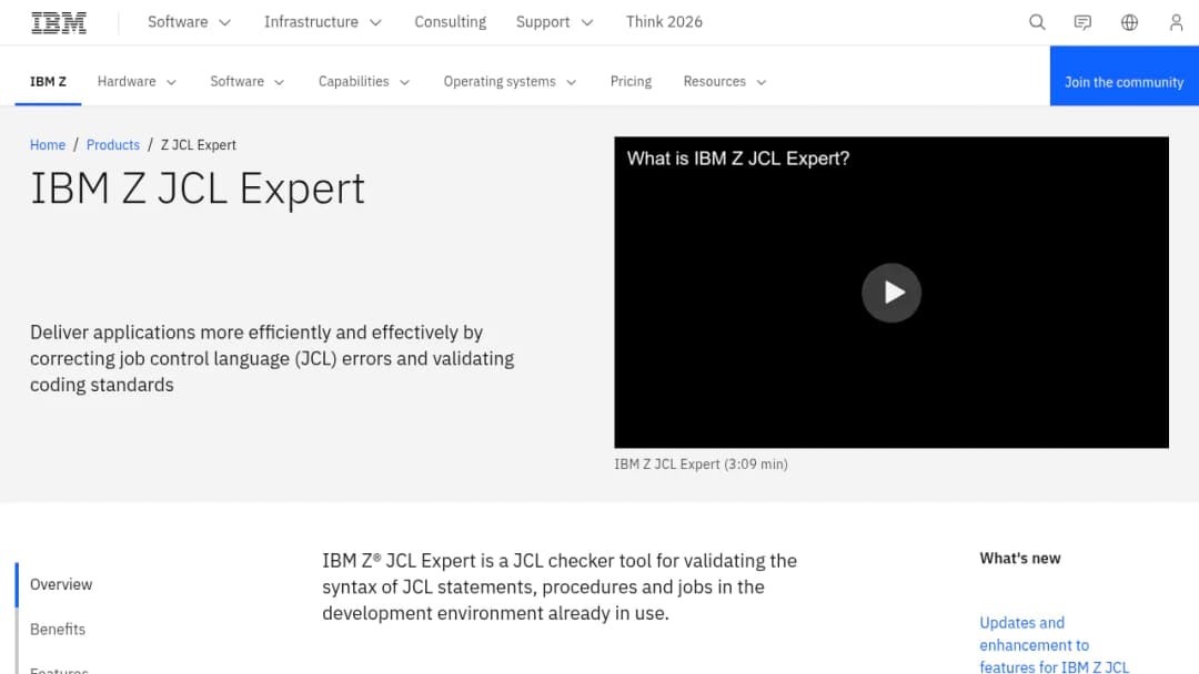 IBM Z Jcl Expert screenshot