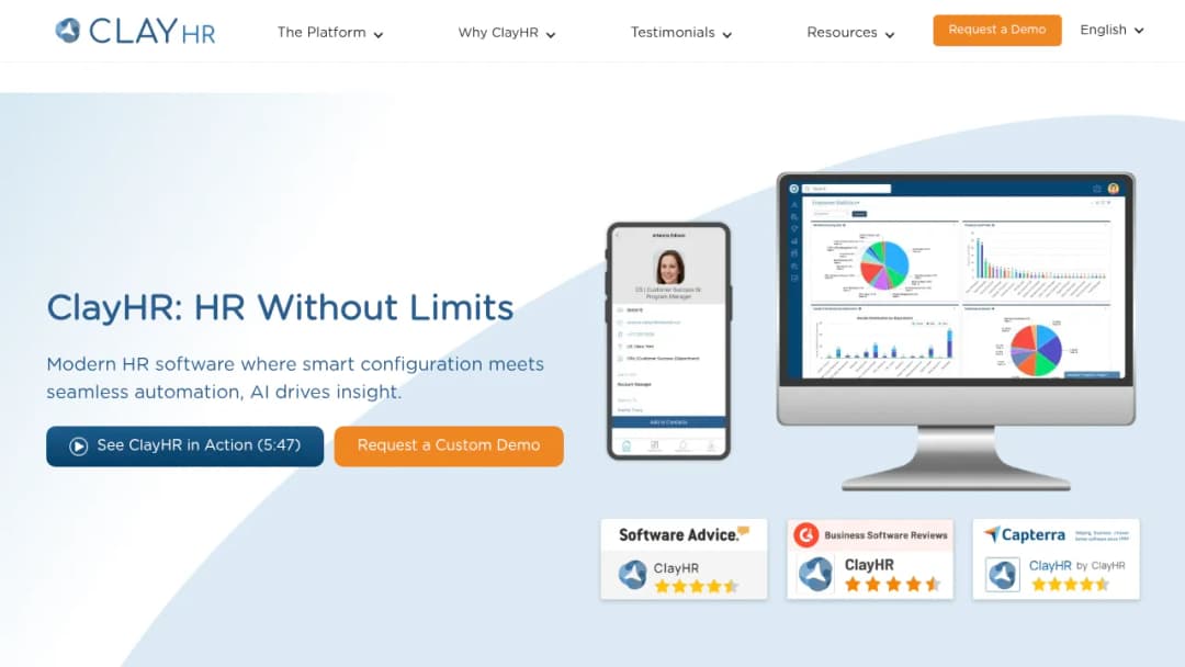 ClayHR screenshot
