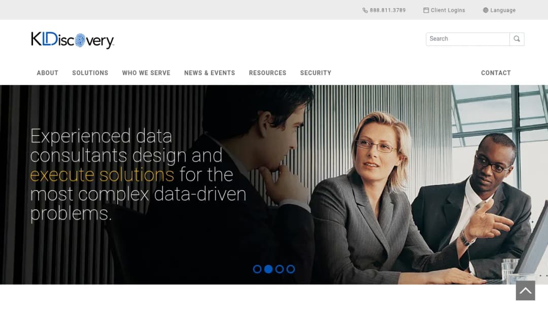 KLDiscovery screenshot
