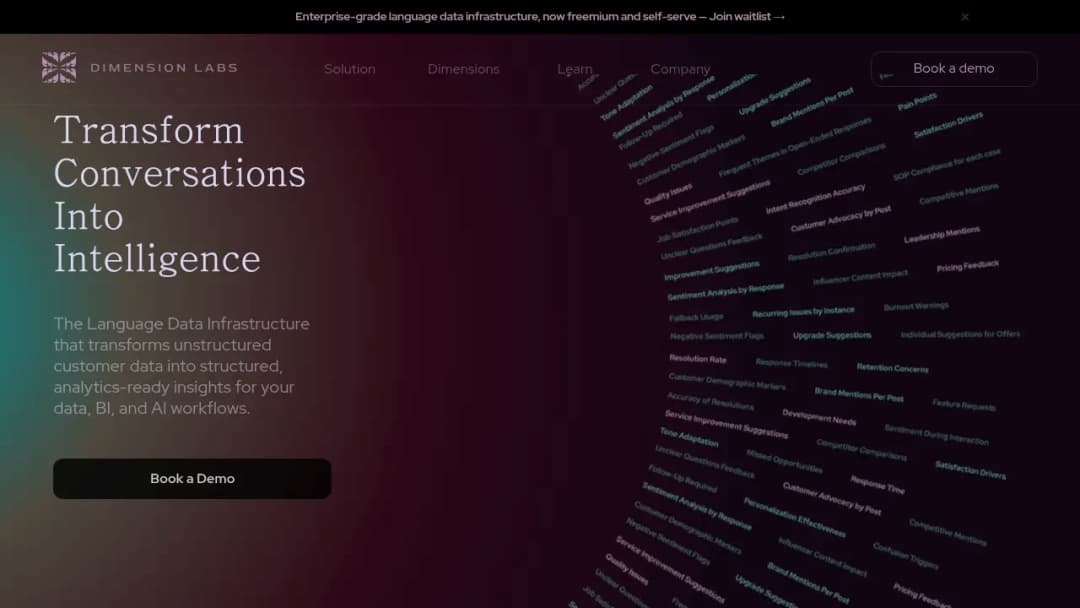 Dimension Labs screenshot