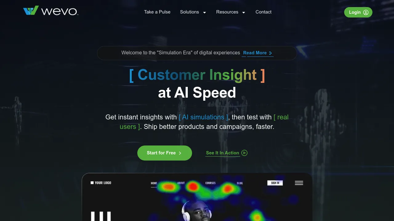 WEVO screenshot