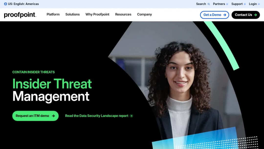 Proofpoint Insider Threat Management screenshot