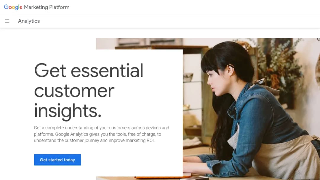 Google Analytics screenshot