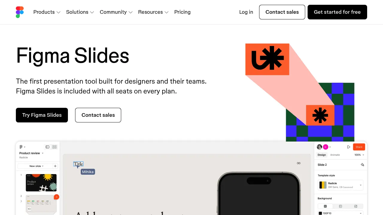 Figma Slides screenshot