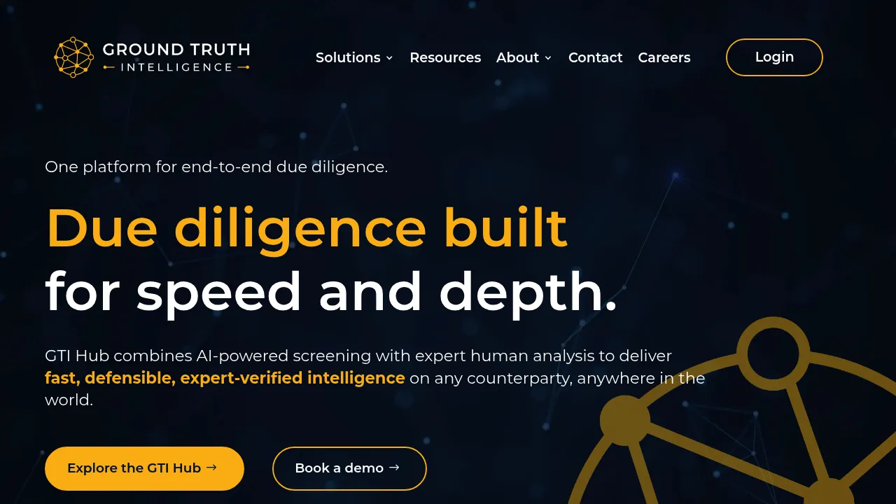 Ground Truth Intelligence screenshot