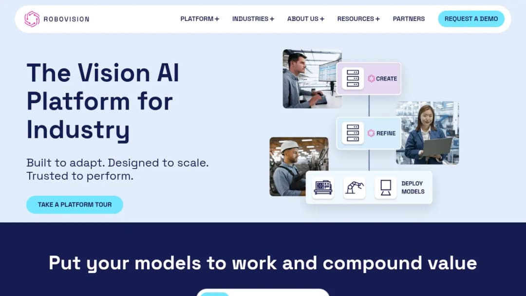 Robovision screenshot