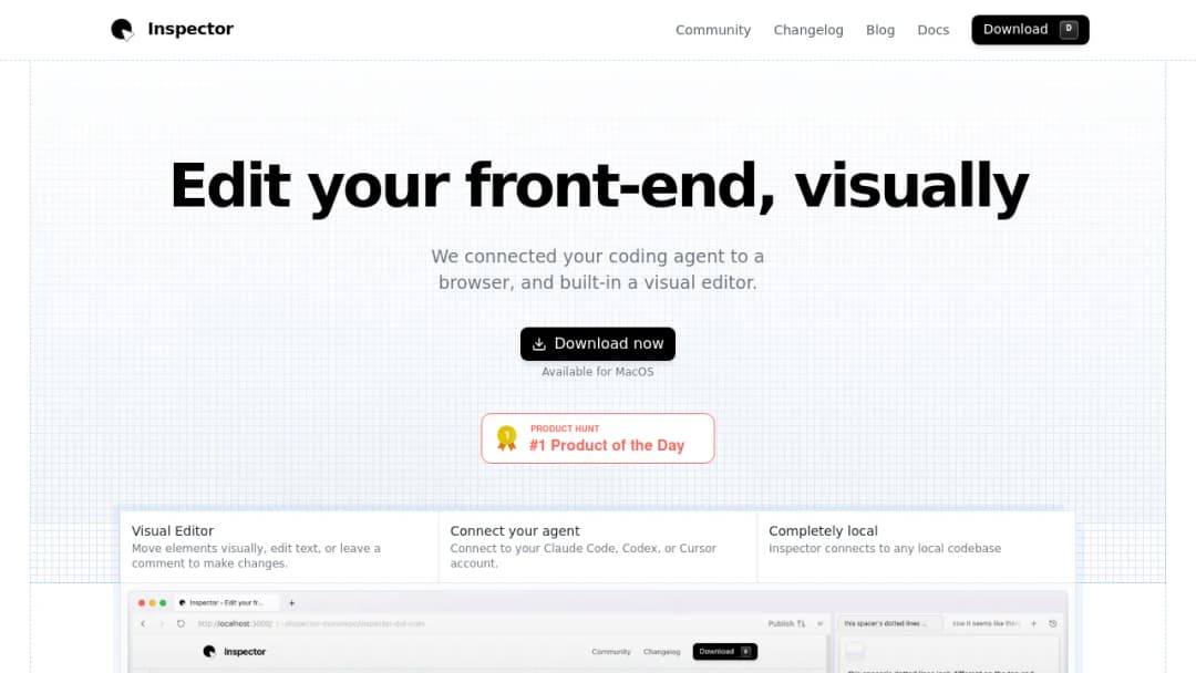 Inspector screenshot