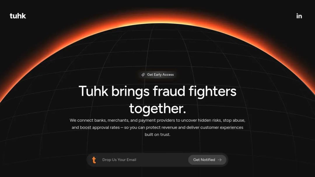 Tuhk Inc. screenshot