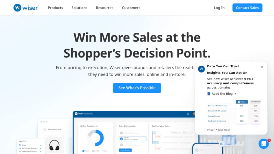 Wiser Solutions screenshot
