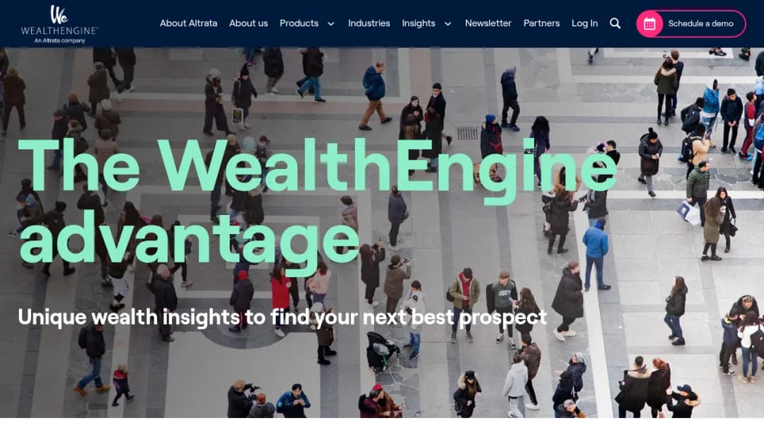 WealthEngine screenshot