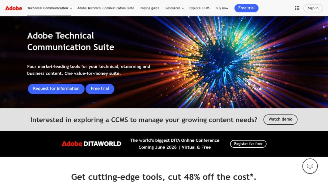 Adobe Technical Communication Suite screenshot