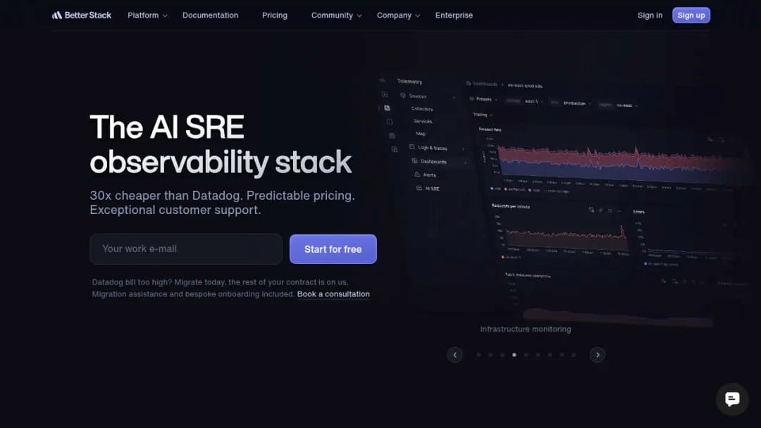 Better Stack screenshot