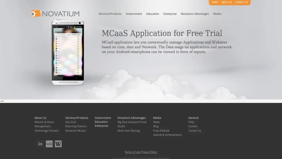 Novatium screenshot