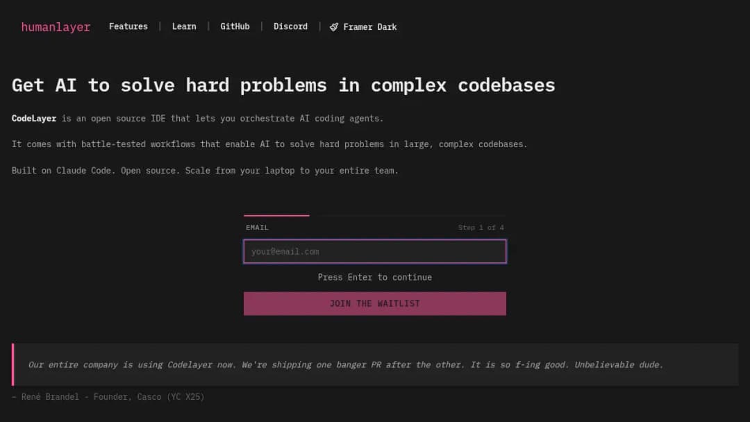 HumanLayer screenshot