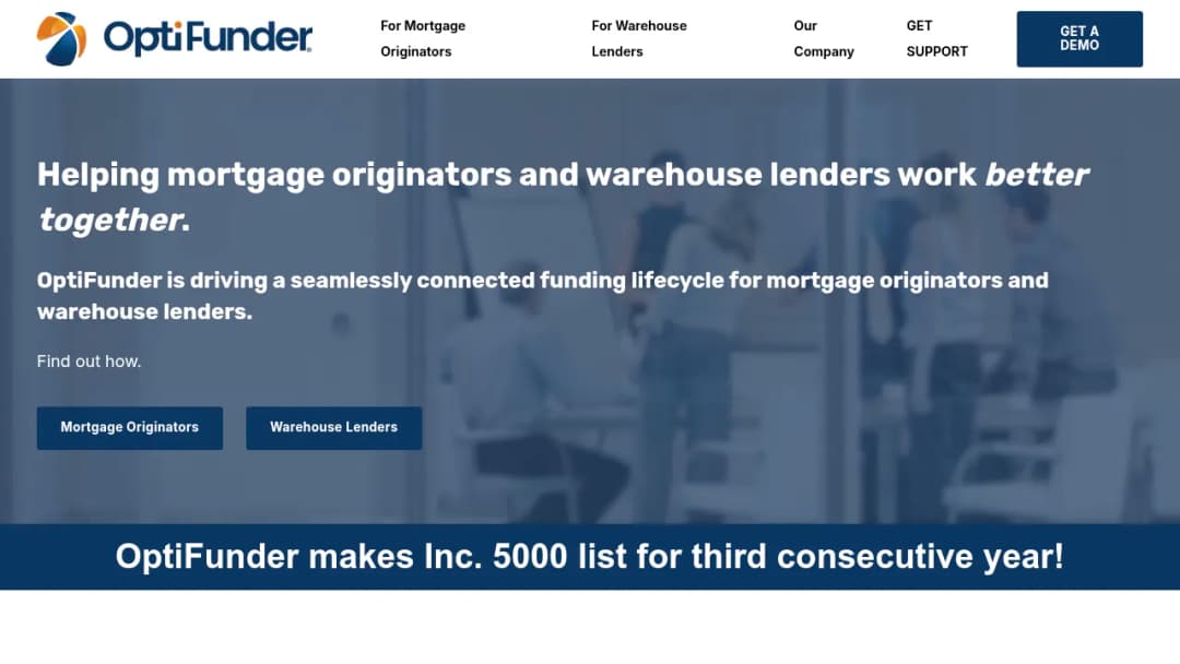 OptiFunder screenshot