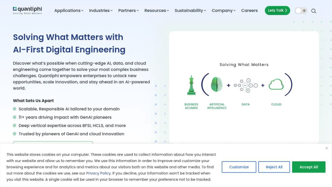 Quantiphi screenshot