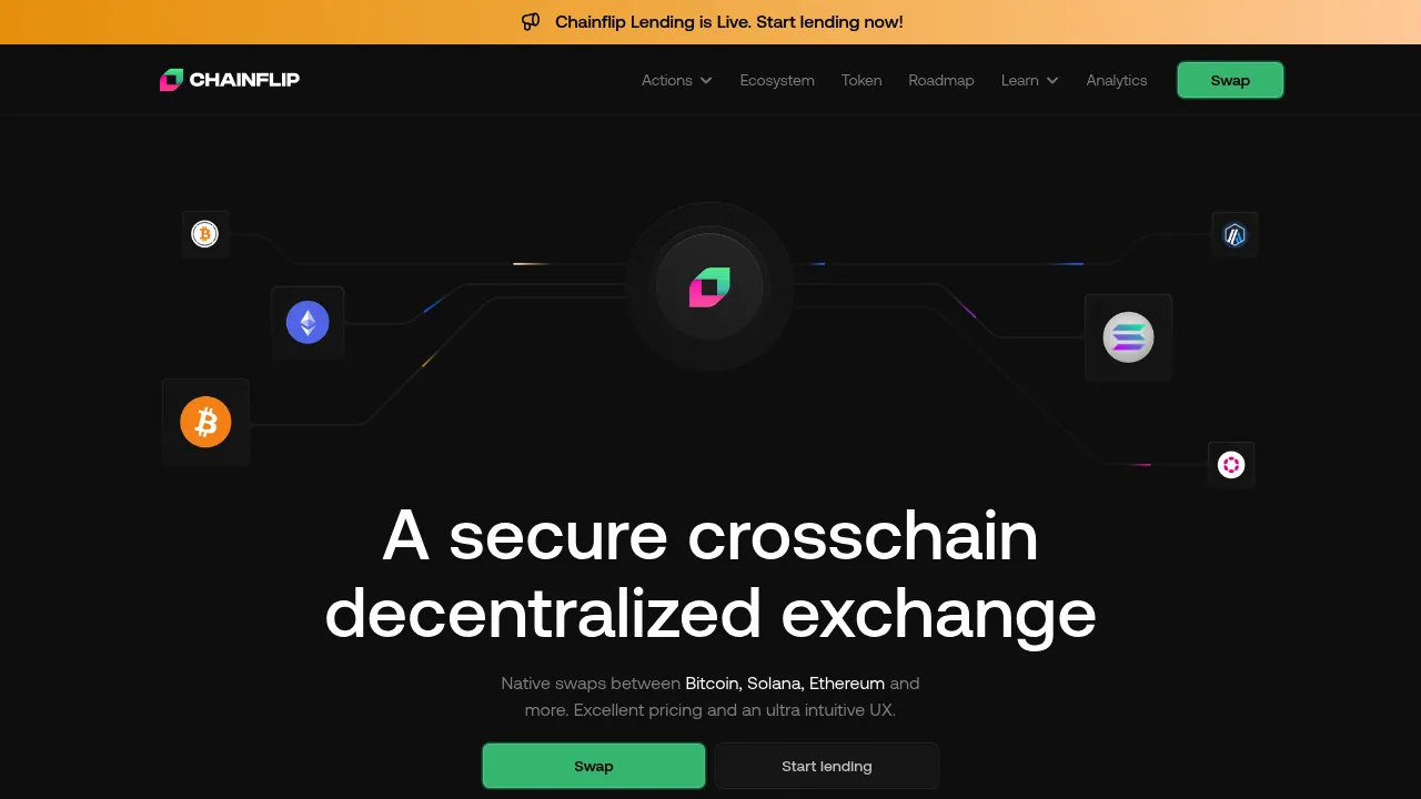 Chainflip Labs screenshot