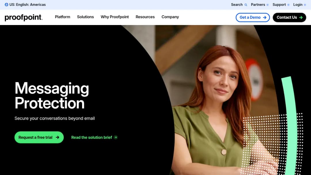 Proofpoint Messaging Protection screenshot