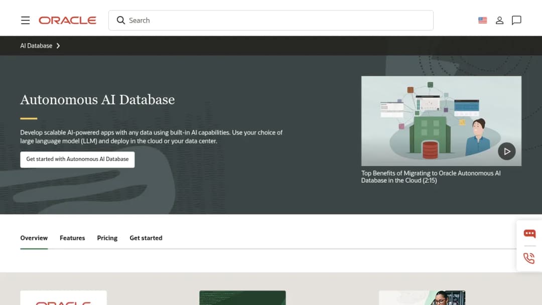 Oracle Autonomous Database screenshot