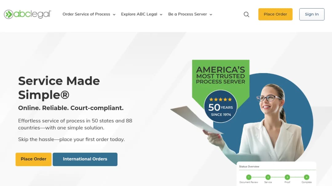 ABC Legal Services screenshot