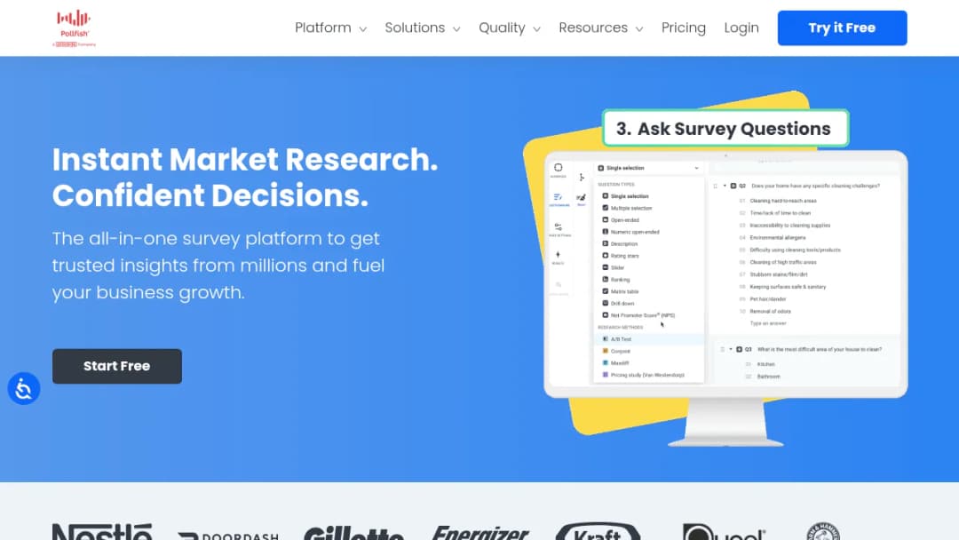 Pollfish screenshot