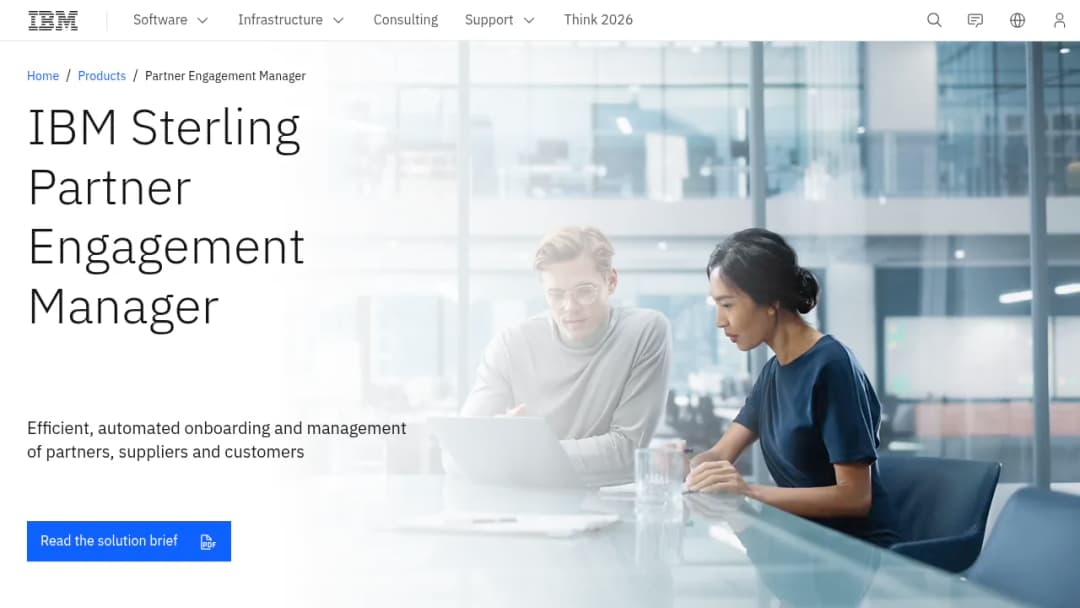 IBM Partner Engagement Manager screenshot