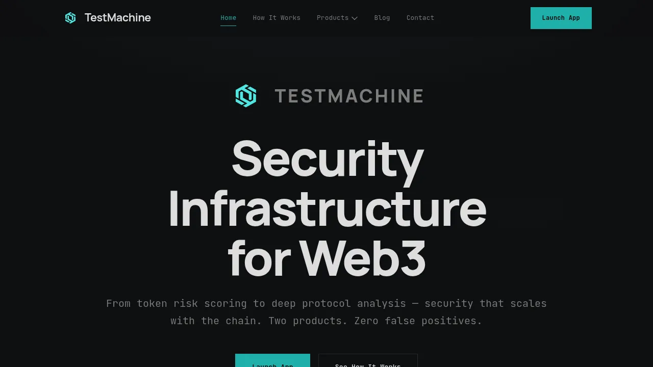 TestMachine screenshot