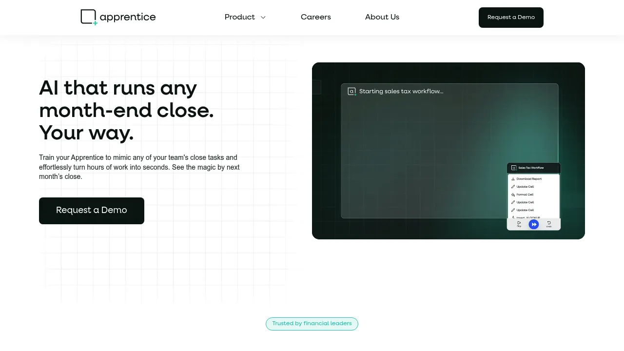 Apprentice screenshot