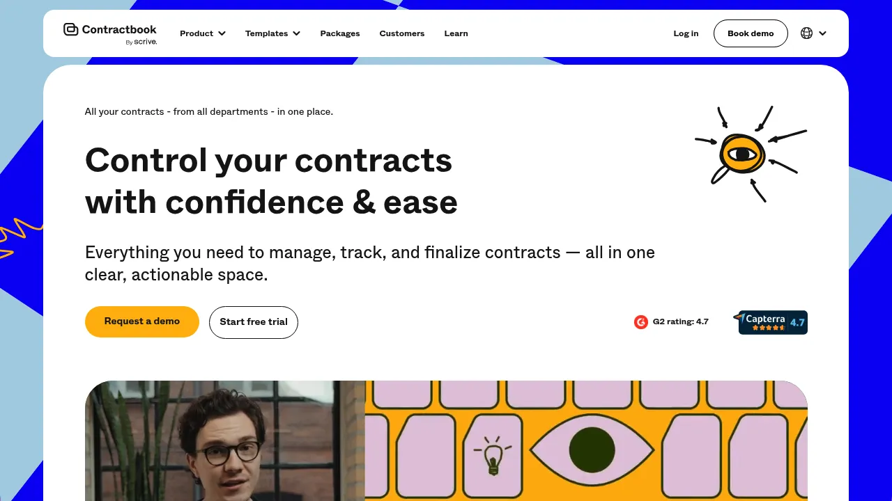 Contractbook screenshot