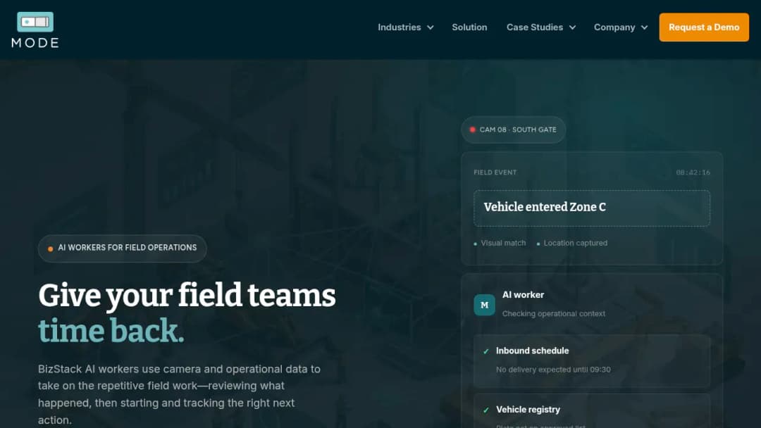 MODE screenshot