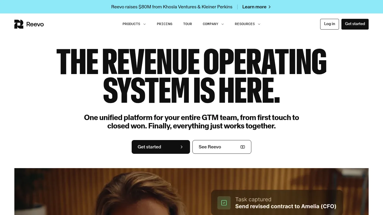 Reevo screenshot